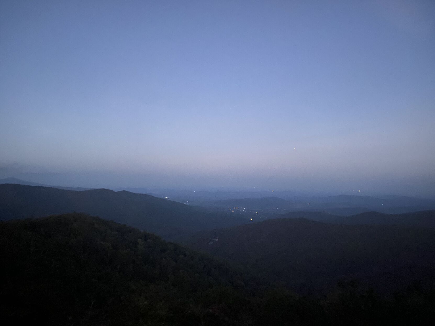 Shenandoah dusk